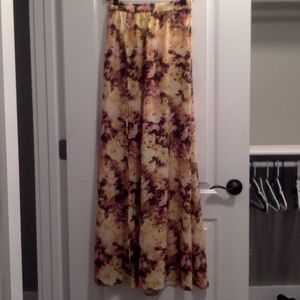 Floral maxi dress